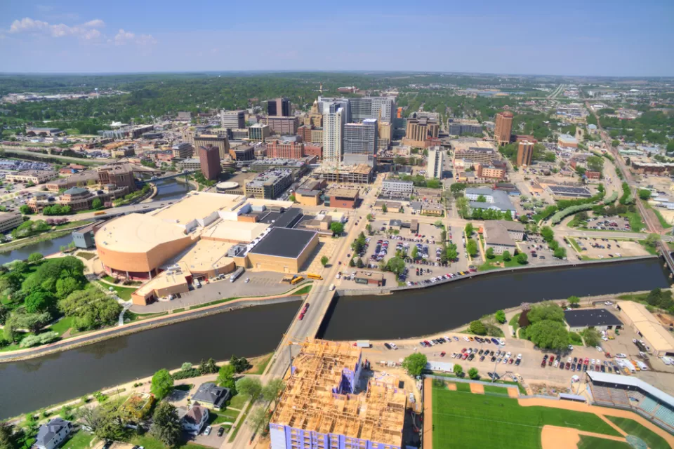 Rochester, Minnesota aerial view